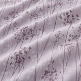 Macro close-up of the polycotton fabric on the Azalea Eco Polycotton Duvet Cover Set