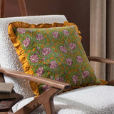 Howsden Floral Cushion Cover 20" x 20" (50cm x 50cm) by Paoletti