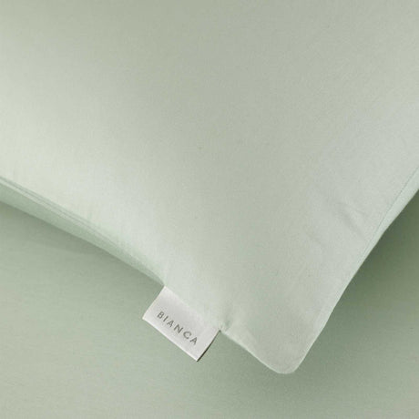 400 Thread Count Cotton Sateen Oxford and Standard Pillowcases by Bianca