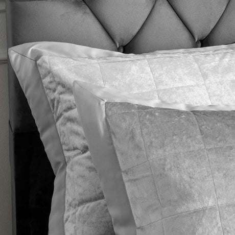 Crushed Velvet Pillowsham Pair by Catherine Lansfield