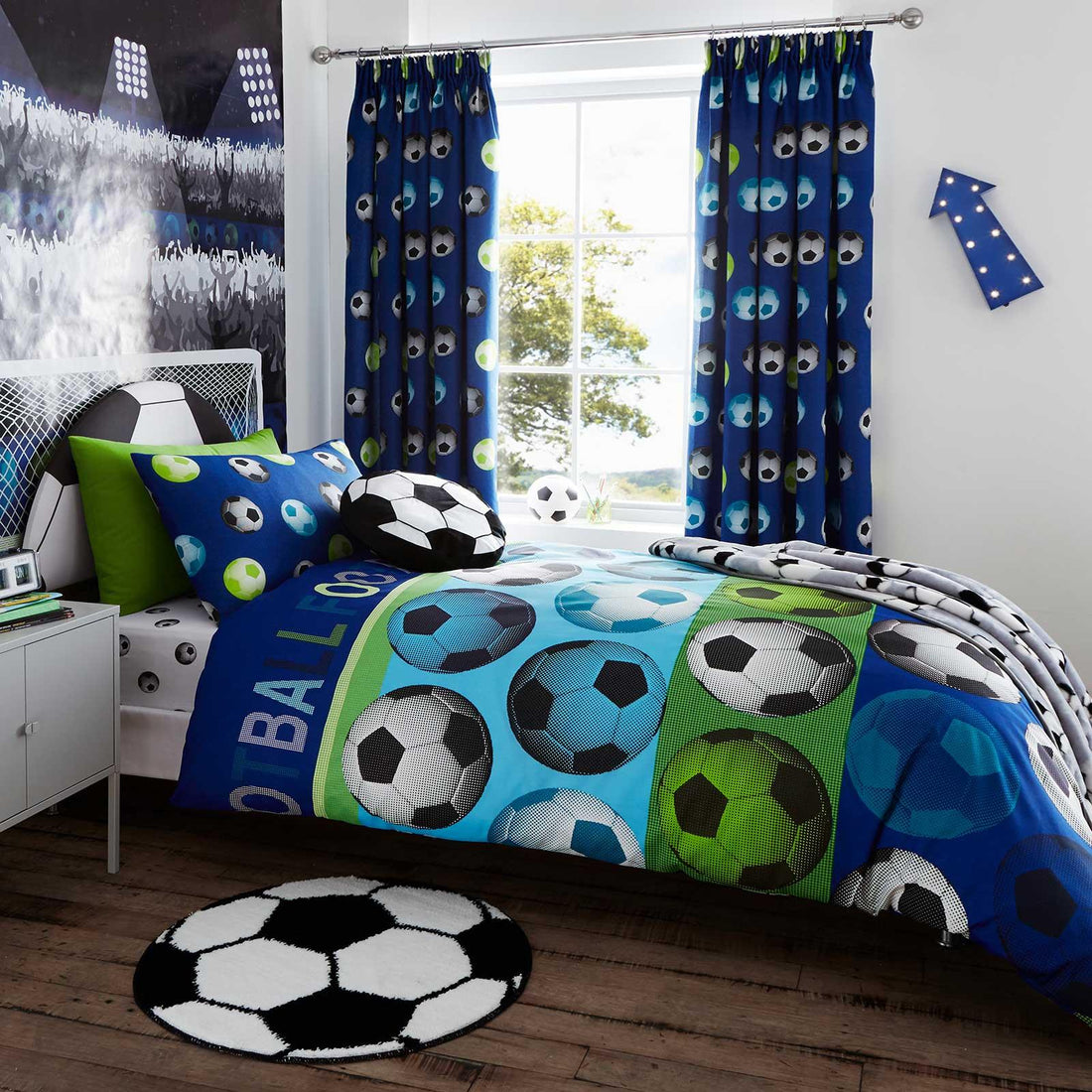 Catherine Lansfield Football Duvet Cover Set