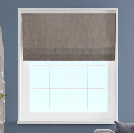 Heritage Cedar Made To Measure Roman Blind by Style Furnishings