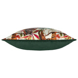 Kali Jungle Tigers Ivory Cushion Cover 17" x 17" by Wylder