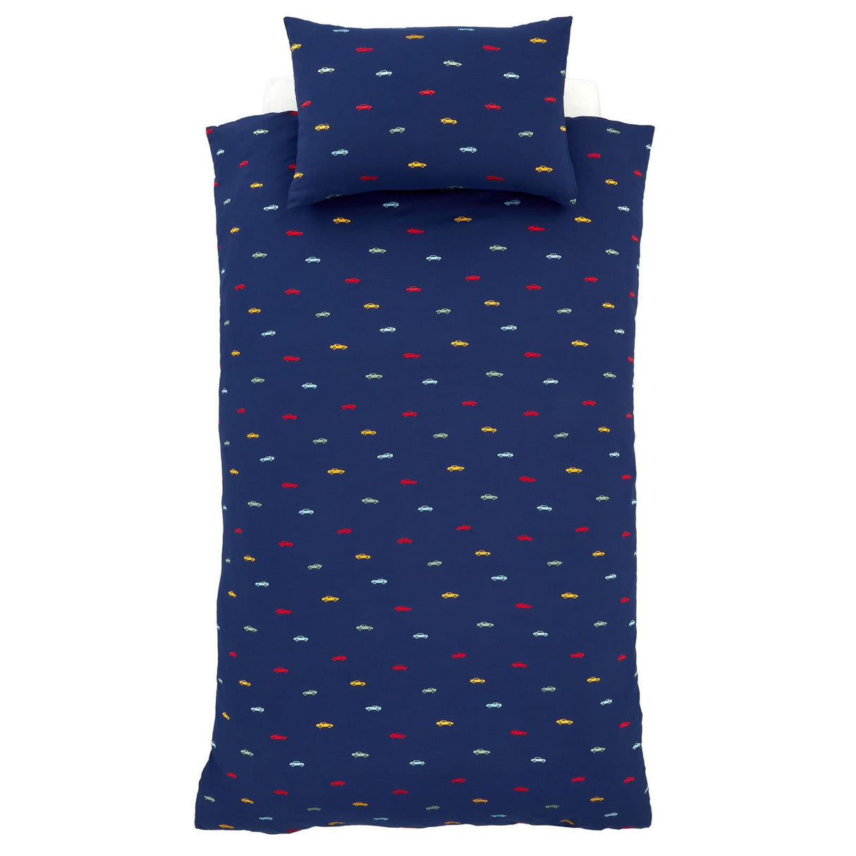 Embroidered Cars Duvet Cover Set by Catherine Lansfield