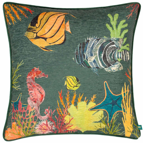 Abyss Under the Sea Cushion Cover Collection by Wylder Tropics