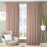 Izmir Terracotta Made To Measure Curtains by Style Furnishings