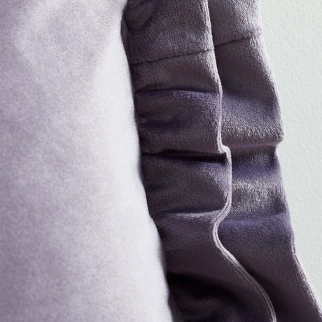 So Soft Velvet Touch Double Frill Cushion 17" x 17" (43cm x 43cm) by Catherine Lansfield
