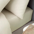 Catherine Lansfield Brushed Cotton Flannelette Fitted Sheet 32cm Deep - Cream