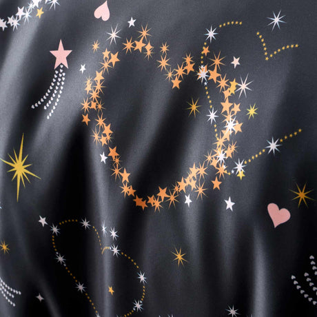 Catherine Lansfield Cosmic Hearts & Stars Duvet Cover Set 5