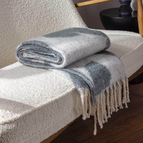 Meta Abstract Throw Blanket 130cm x 180cm by Wylder