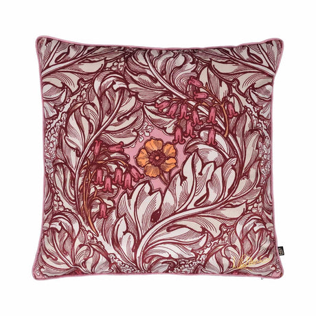 Rambleicious Velvet Cushion 22" x 22" (55cm x 55cm) by Laurence Llewelyn-Bowen