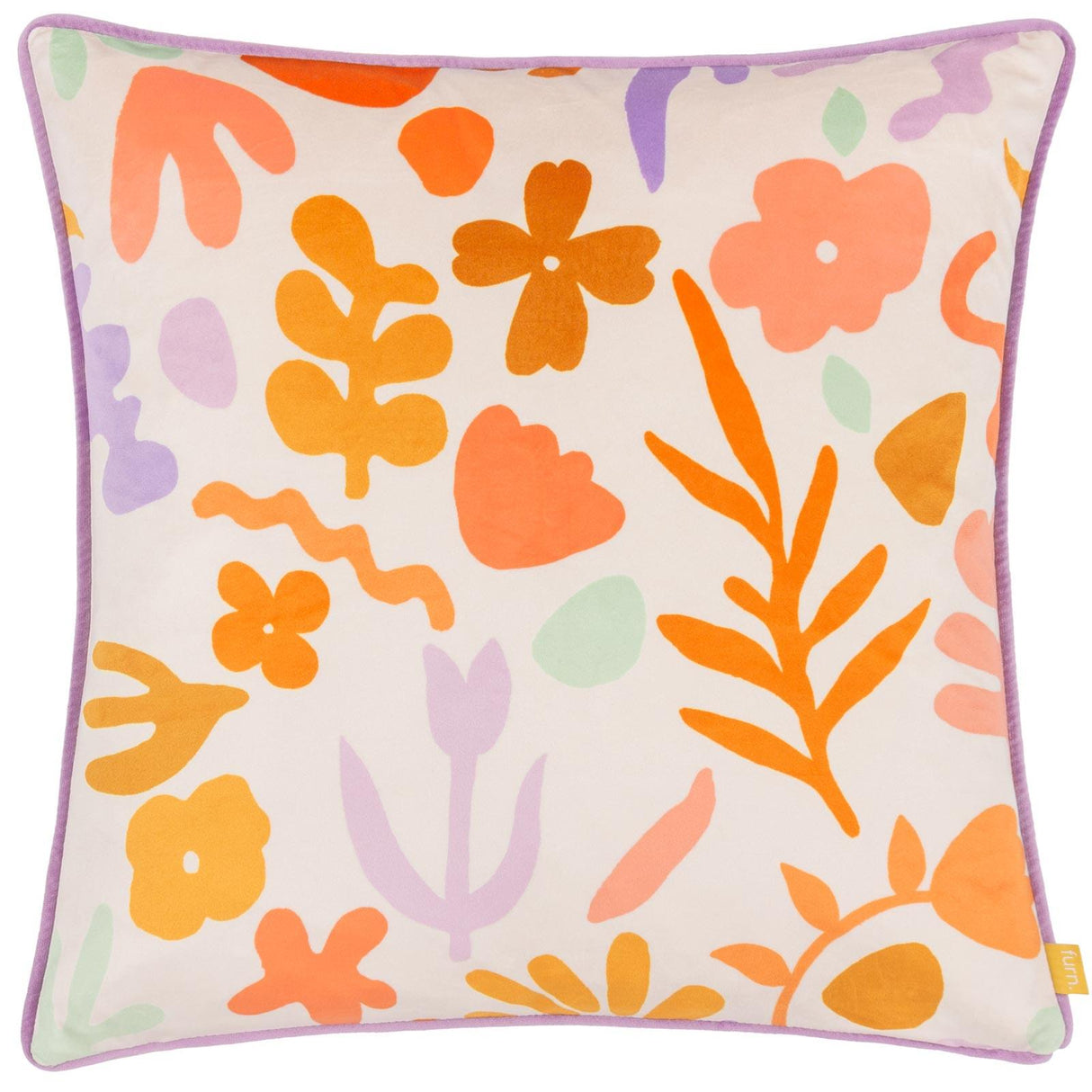 Amelie Doodles Cushion Cover 17" x 17" (43cm x 43cm) by furn.