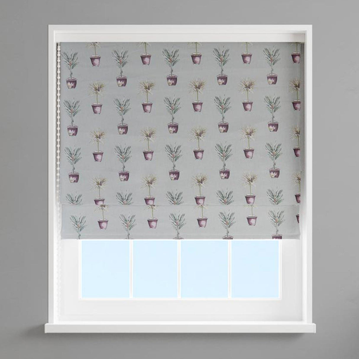 Greenhouse Pots Mist Made To Measure Roman Blind by Style Furnishings