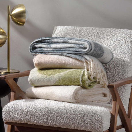 Meta Abstract Throw Blanket 130cm x 180cm by Wylder