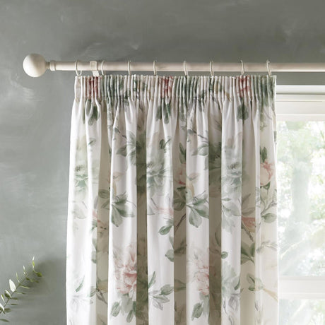 Campion Floral Tape Top Curtains by Appletree Heritage