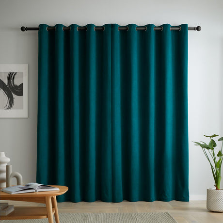 Wilson Velvet Blackout Thermal Eyelet Curtains by Catherine Lansfield
