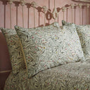 Malory Leaf Cotton Slub Pillowcase Pair by EW by Edinburgh Weavers