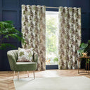 Galapagos Jacquard Eyelet Curtains by Wylder Tropics