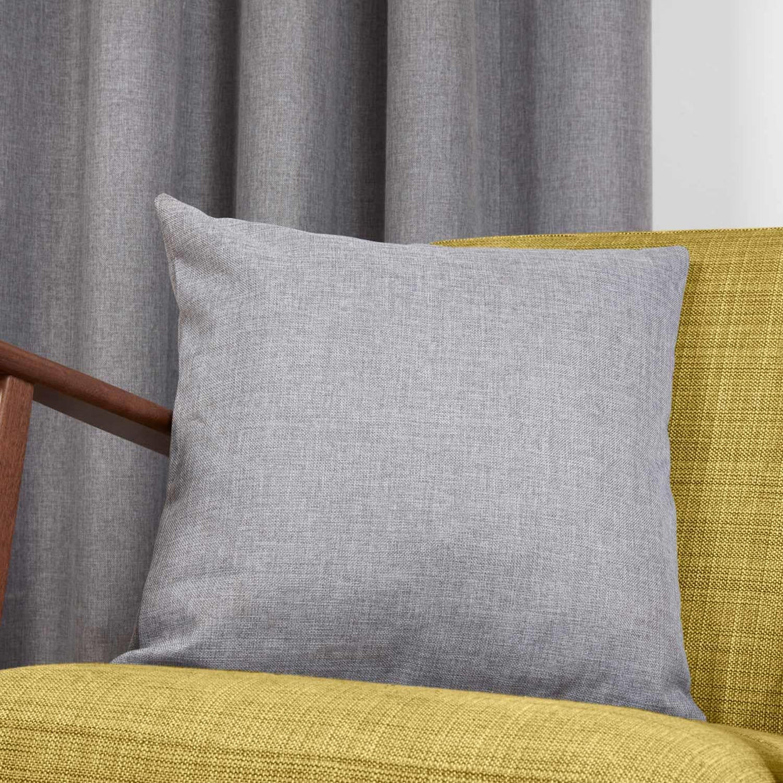 Eclipse Pewter Cushion Cover 45cm x 45cm