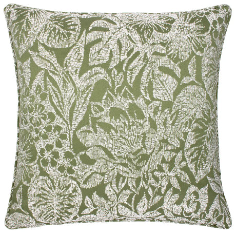 Bali Olive Cushion Cover 50cm x 50cm - additional product view 1