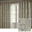 Bamboo Fully Lined Jacquard Eyelet Curtains Champagne - image 2