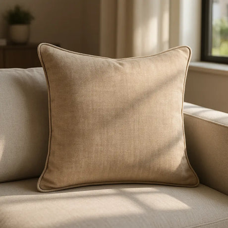 Braga Velvet Cushion Cover Made to Order by Style Furnishings