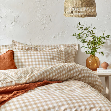 Barton Biscuit 100% Cotton Duvet Cover Bedding Set - additional product view 1