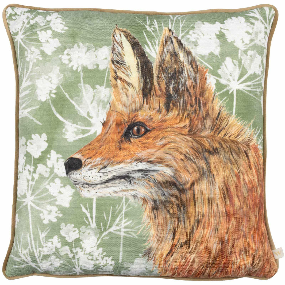 Manor Watercolour Cushion Cover 17" x 17" (43cm x 43cm) by Wylder