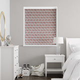 Oak Leaf Paprika Made To Measure Roman Blind by Style Furnishings