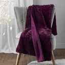 Cosy Diamond Throw Blanket 130cm x 170cm by Catherine Lansfield