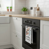 BBQ Time Cotton Tea Towel by Ulster Weavers