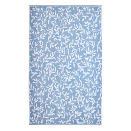 Sandringham Jacquard Leaf 550 gsm Towel by Fusion