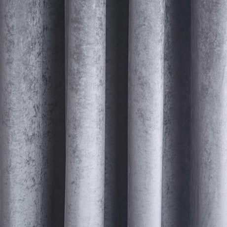 Catherine Lansfield Glamour Sequin Crushed Velvet Eyelet Curtains 3