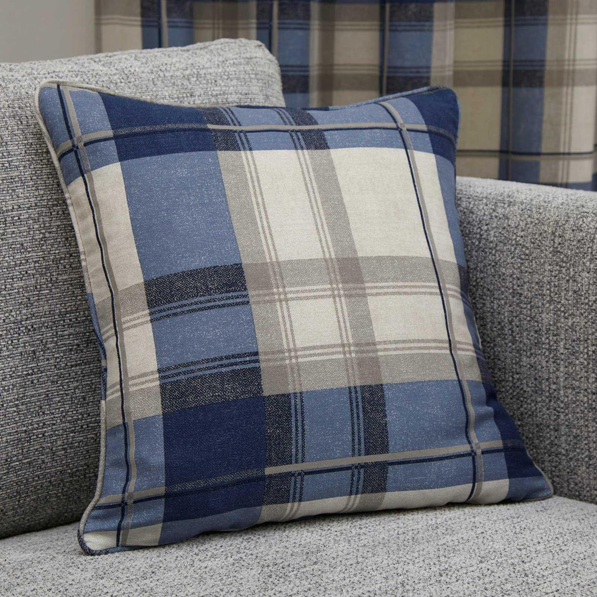 Balmoral Check Cushion Cover 17" x 17" (43cm x 43cm) by Fusion