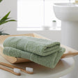 Catherine Lansfield Anti-Bacterial Face Cloth Towel Pair - Sage
