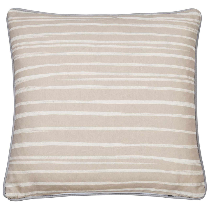 Beach Huts Natural Outdoor Cushion Cover - Ideal