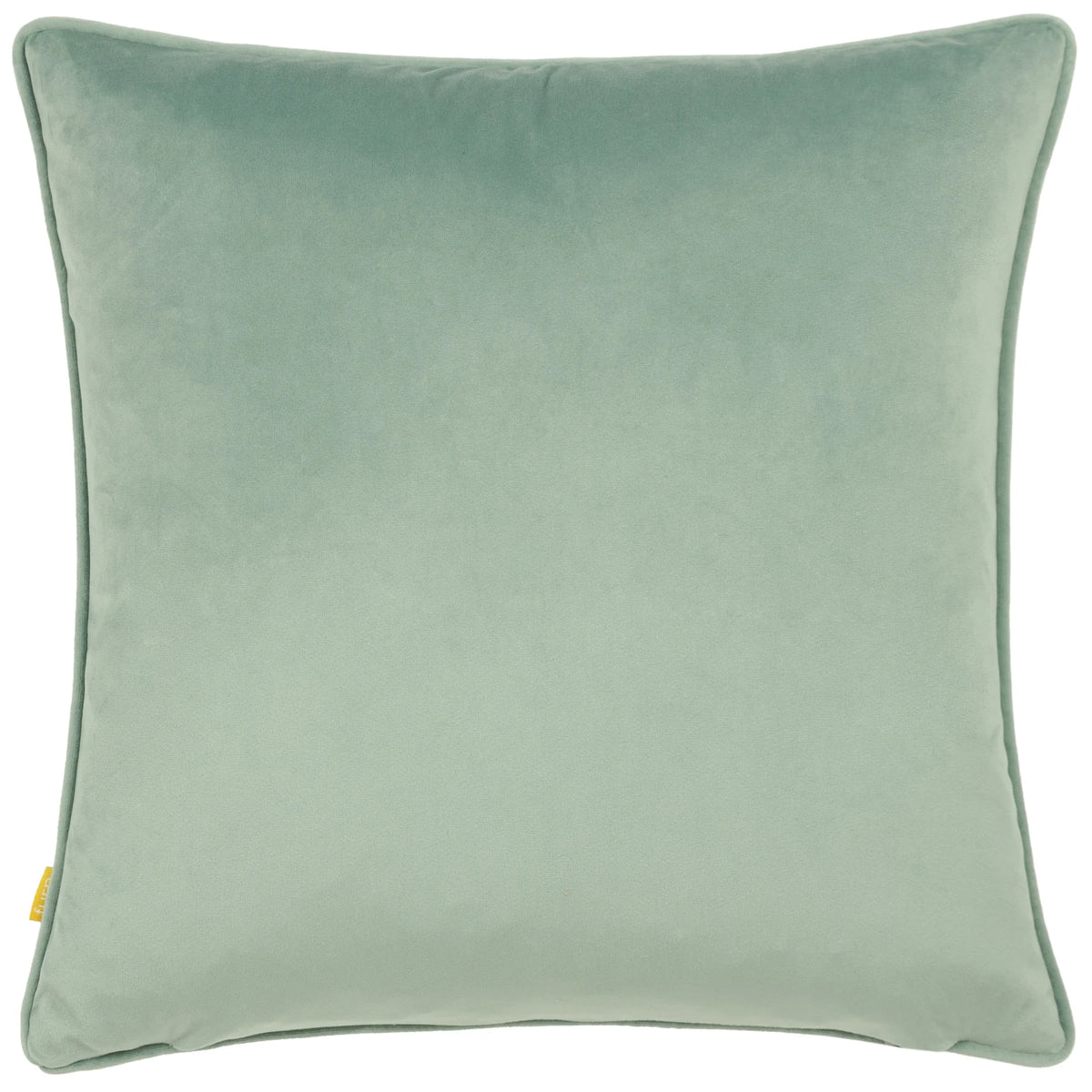 Bee Deco Geometric Velvet Eau de Nil Cushion Cover 43cm x 43cm - additional product view 2
