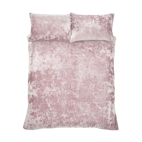 Crushed Velvet Duvet Cover Set by Catherine Lansfield