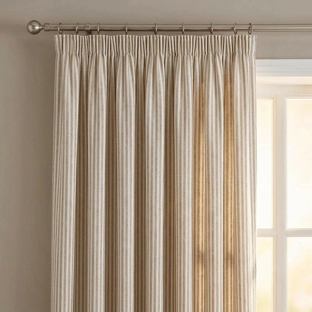 Hebden Lined Tape Top Pencil Pleat Curtains 8