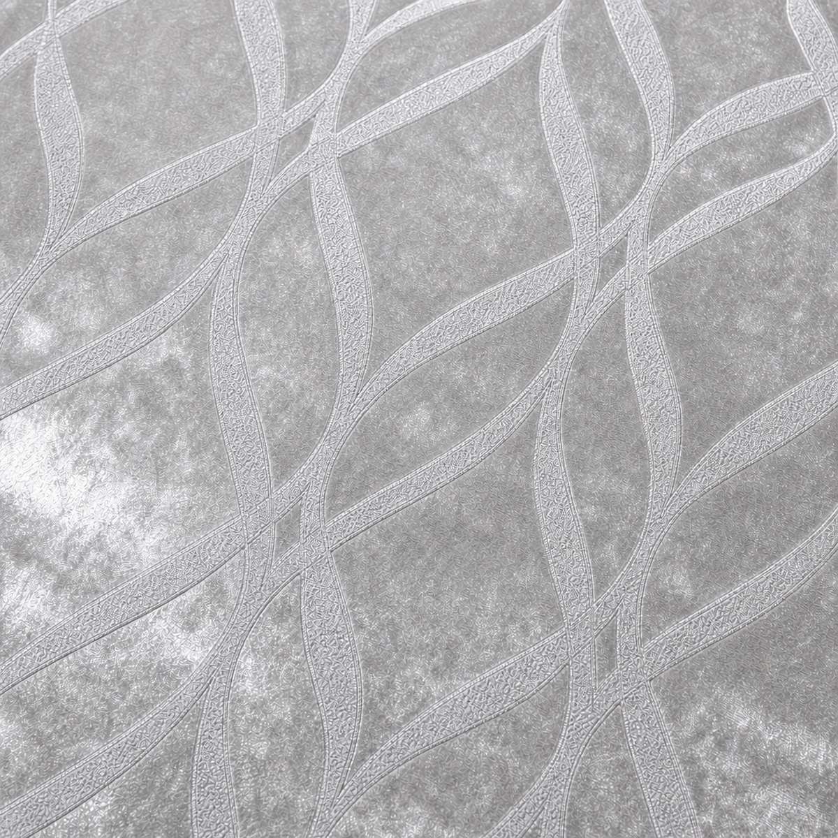 Macro close-up of the Belfort Velvet silver crushed velvet fabric