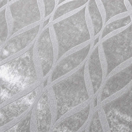 Macro close-up of the Belfort Velvet silver crushed velvet fabric