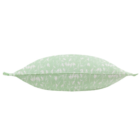 Belle 100% Cotton Sage Cushion Cover or Filled Cushion 30cm x 50cm - additional product view 4