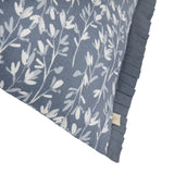 Belle 100% Cotton French Blue Cushion Cover or Filled Cushion 30cm x 50cm - additional product view 5