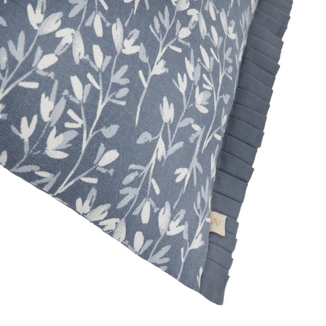 Belle 100% Cotton French Blue Cushion Cover or Filled Cushion 30cm x 50cm - additional product view 5