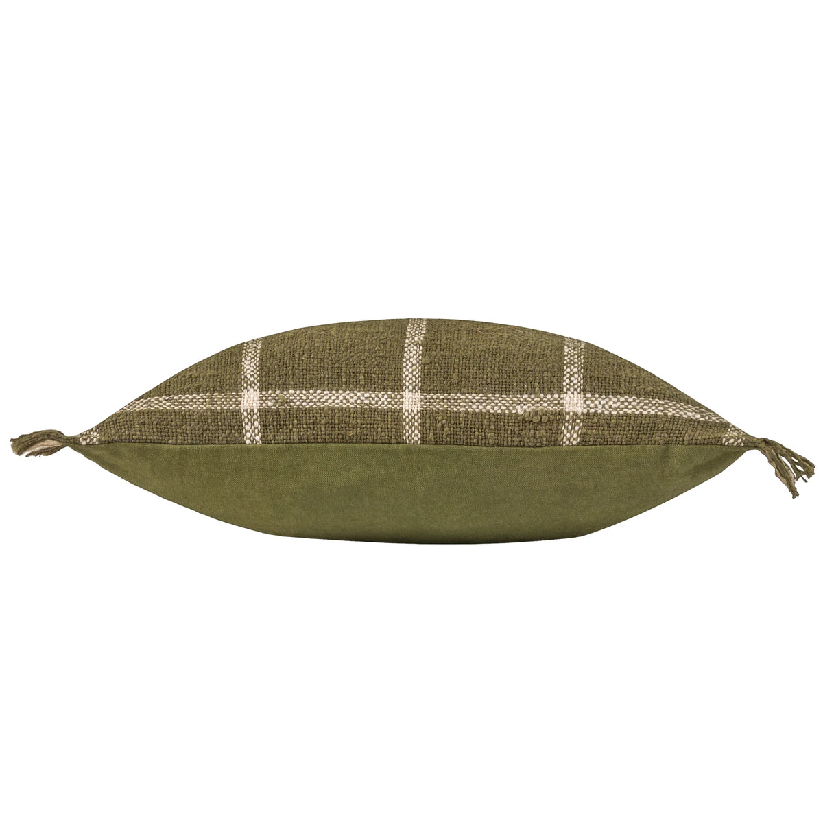 Beni 100% Cotton Moss + Natural Cushion Cover 45cm x 45cm - additional product view 4