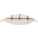 Beni 100% Cotton Natural + Black Cushion Cover 45cm x 45cm - additional product view 4