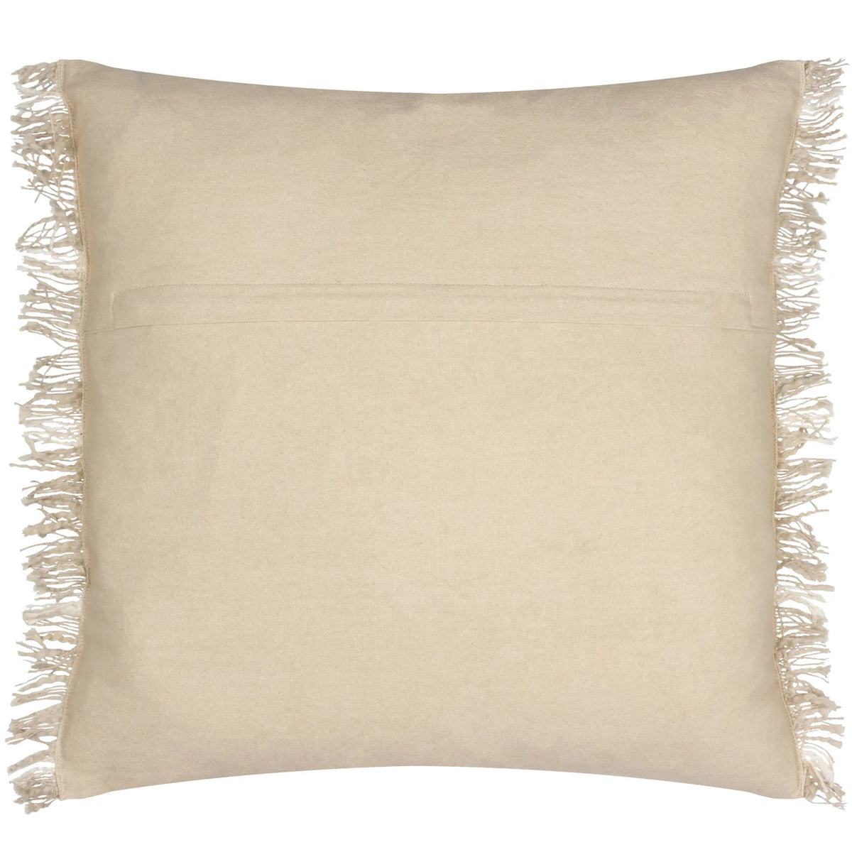 Beni 100% Cotton Stone + Natural Cushion Cover 45cm x 45cm - additional product view 3