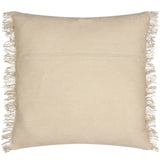 Beni 100% Cotton Stone + Natural Cushion Cover 45cm x 45cm - additional product view 3