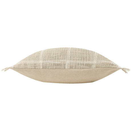 Beni 100% Cotton Stone + Natural Cushion Cover 45cm x 45cm - additional product view 4