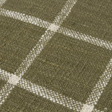 Beni Woven Tasselled Moss + Natural 100% Cotton Throw Blanket 130cm x 180cm - additional product view 2
